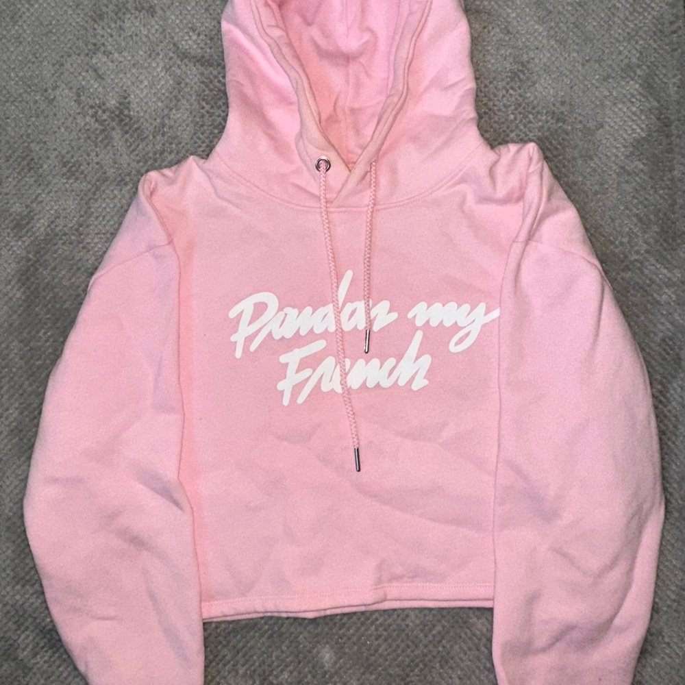 DJ Snake cropped hoodie